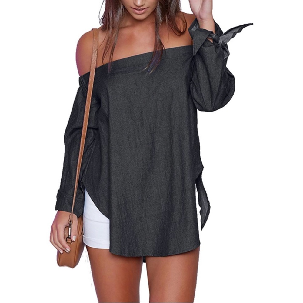 Women’s Plus Size Off The Shoulder Top NEW!